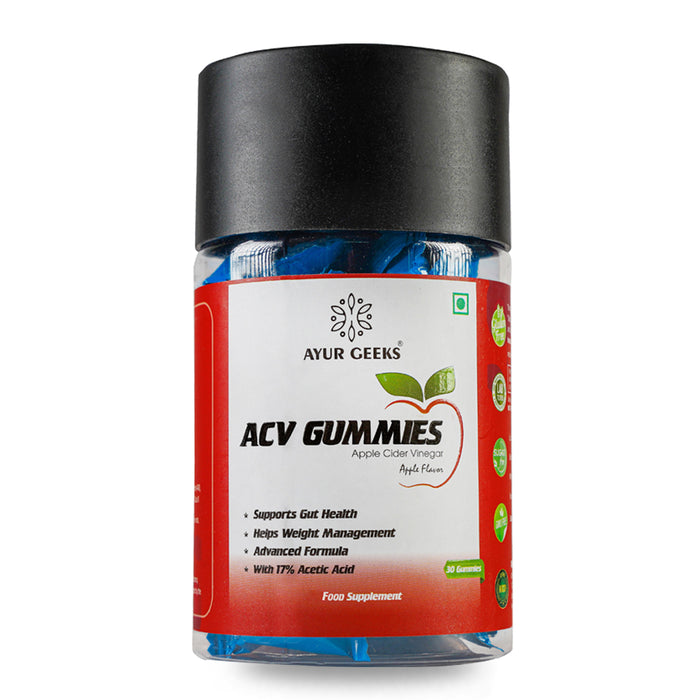 AyurGeeks ACV Gummies -  Pack of 30 Gummies